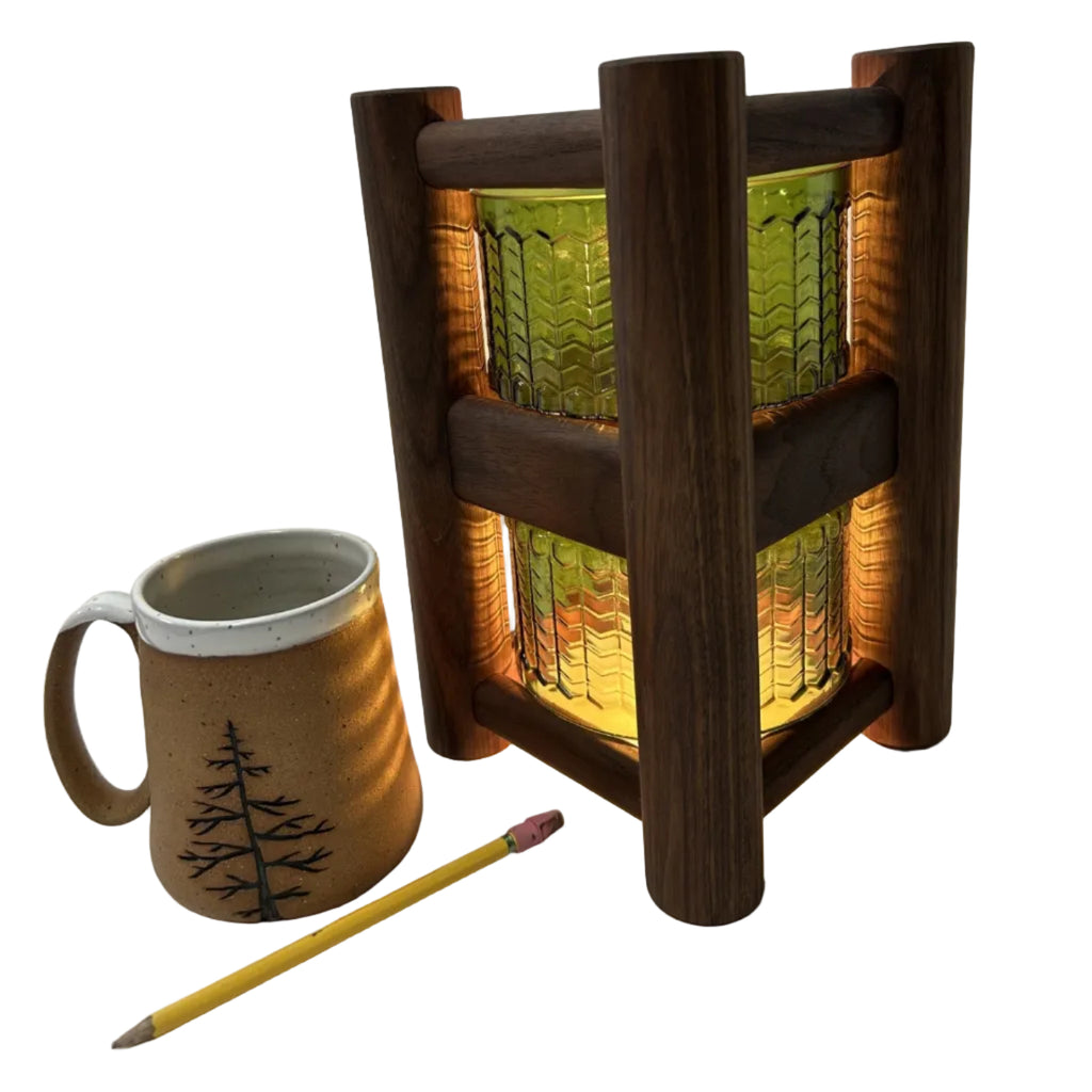 Liteshaft lamp modern antiquity