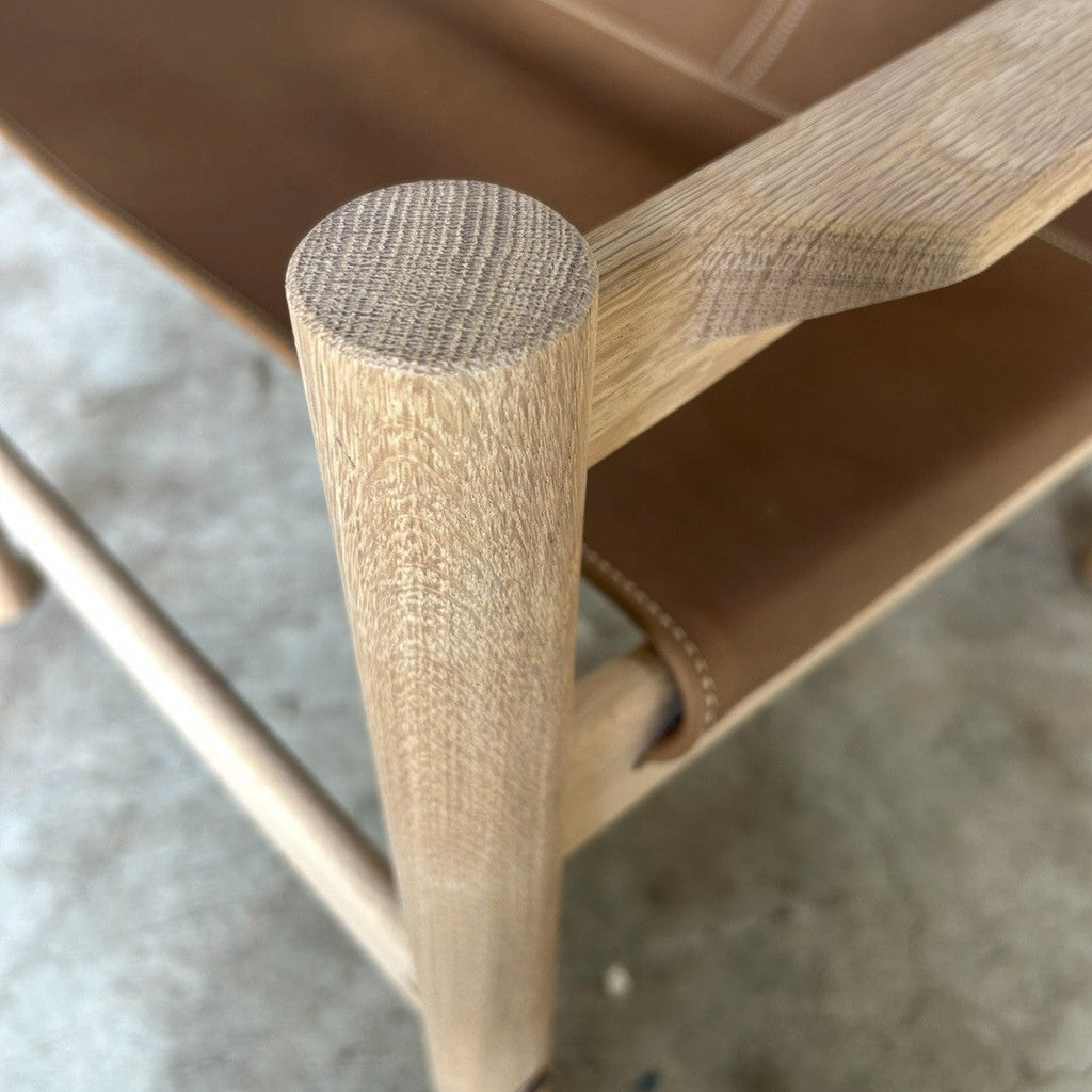 Loungesit Chair - Siftworks - White Oak Wood